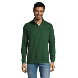 Світшот з коміром стійкою SOL'S Stan темно-зелений - 02088264L