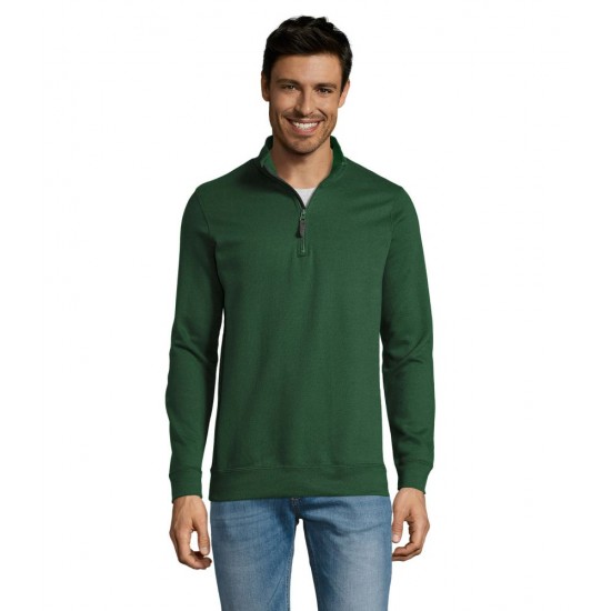 Світшот з коміром стійкою SOL'S Stan темно-зелений - 02088264XL Світшот з коміром стійкою SOL'S Stan темно-зелений - 02088264XL