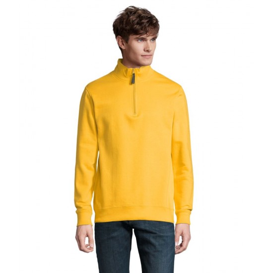 Світшот з коміром стійкою SOL'S Stan жовтий - 02088301L