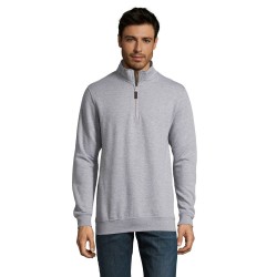 Світшот з коміром стійкою SOL'S Stan сірий меланж - 020883603XL