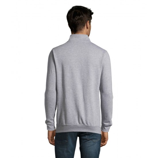 Світшот з коміром стійкою SOL'S Stan сірий меланж - 02088360L