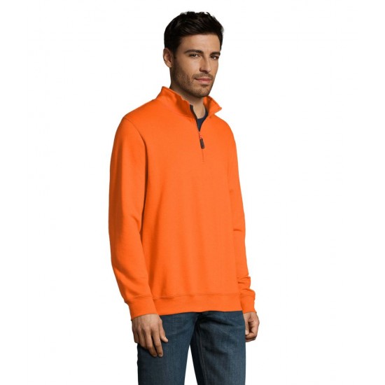 Світшот з коміром стійкою SOL'S Stan помаранчевий - 02088400L