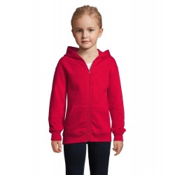 Худі на блискавці дитяче SOL'S Stone червоний - 0209214506A Худі на блискавці дитяче SOL'S Stone червоний - 0209214506A