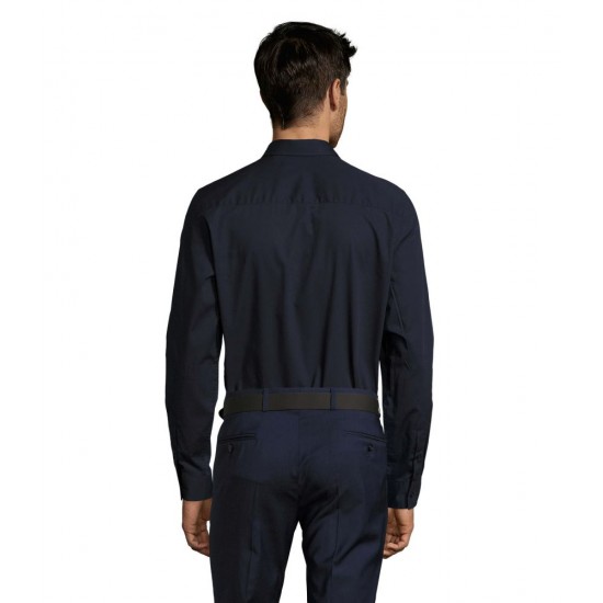 Сорочка чоловіча SOL'S Burma темно-синій - 02763228M