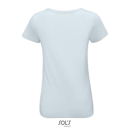 Футболка жіноча SOL'S Martin пастельно-блакитний - 02856251L
