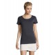Футболка жіноча SOL'S Martin графітовий - 02856381S