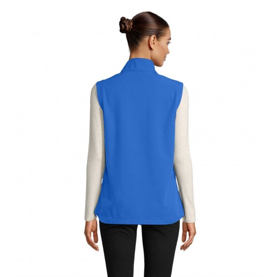 Жилет софтшел жіночий SOL'S Race BW яскраво-синій - 02888241XXL