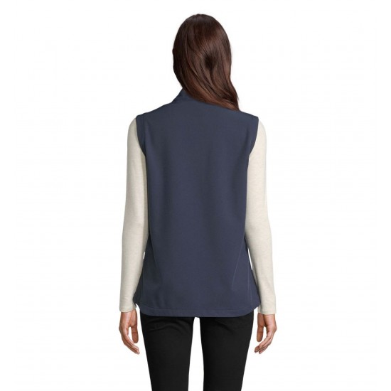 Жилет софтшел жіночий SOL'S Race BW кобальт - 02888319XXL