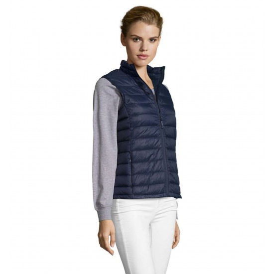 Жилет пуховий жіночий SOL'S Wilson BW кобальт - 02890319L