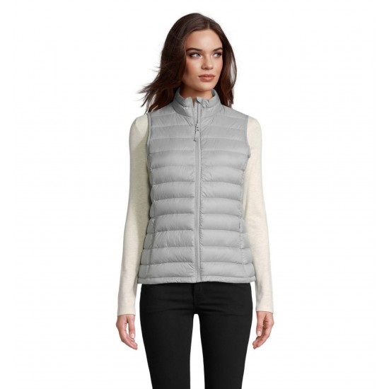 Жилет пуховий жіночий SOL'S Wilson BW металевий сірий - 02890351S
