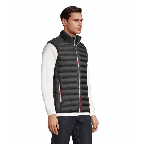 Жилет чоловічий SOL'S Victoire BW чорний - 02916312L Жилет чоловічий SOL'S Victoire BW чорний - 02916312L