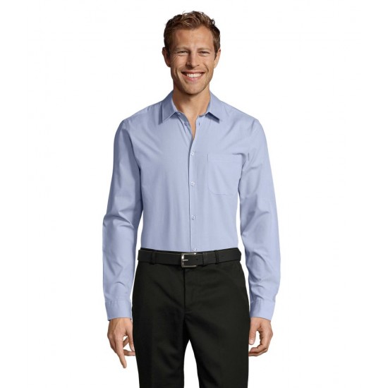 Сорочка SOL'S Brisbane Fit блакитний - 02922220XL