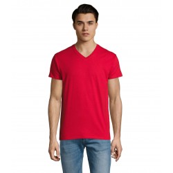 Футболка чоловіча SOL'S Imperial V червоний - 02940145L