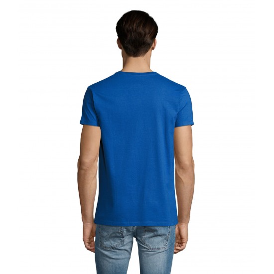Футболка чоловіча SOL'S Imperial V яскраво-синій - 02940241L