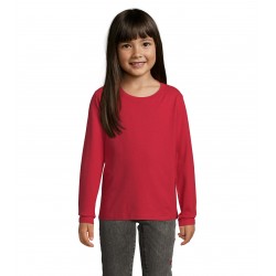 Лонгслів дитячий SOL'S Imperial LSL червоний - 0294714508A