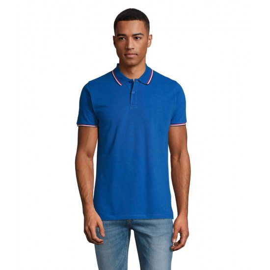 Футболка поло чоловіча SOL'S Prestige яскраво-синій - 029492413XL