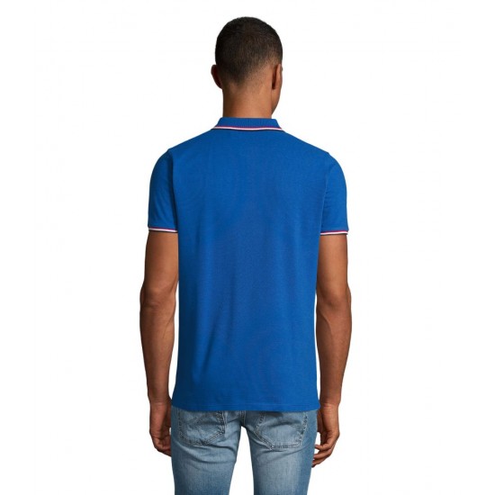 Футболка поло чоловіча SOL'S Prestige яскраво-синій - 029492413XL