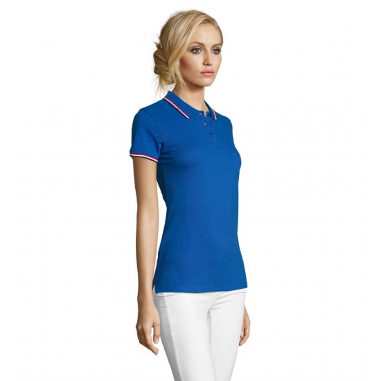 Футболка поло жіноча SOL'S Prestige яскраво-синій - 02950241XXL