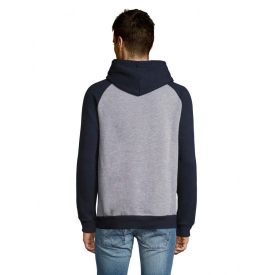 Худі SOL'S Seattle сірий меланж/кобальт - 02998110XXL Худі SOL'S Seattle сірий меланж/кобальт - 02998110XXL