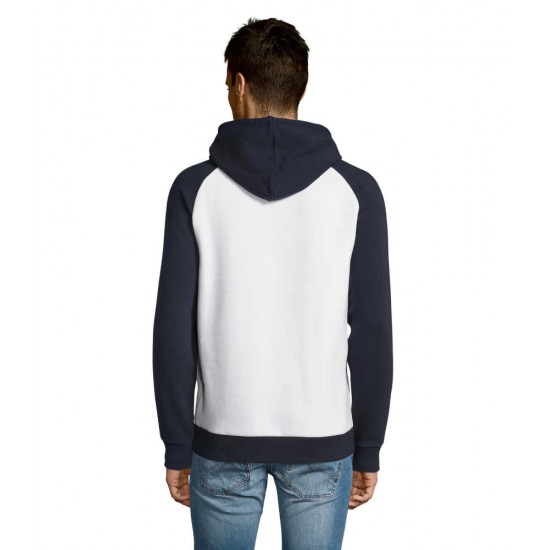 Худі SOL'S Seattle білий/темно-синій - 02998904L