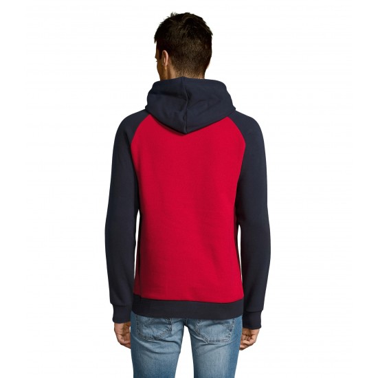 Худі SOL'S Seattle кобальт/червоний - 02998953M