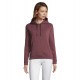 Худі жіноче SOL'S Spencer темно-бордовий меланж - 03103148XS Худі жіноче SOL'S Spencer темно-бордовий меланж - 03103148XS