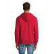 Худі на блискавці чоловіче SOL'S Spike червоний - 03105145S