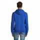 Худі на блискавці чоловіче SOL'S Spike яскраво-синій - 03105241XL