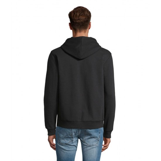 Худі на блискавці чоловіче SOL'S Spike чорний - 03105312S