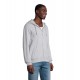 Худі на блискавці чоловіче SOL'S Spike сірий меланж - 03105360S