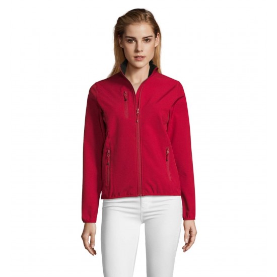 Куртка софтшел жіноча SOL'S Radian перцево-червоний - 03107162M Куртка софтшел жіноча SOL'S Radian перцево-червоний - 03107162M