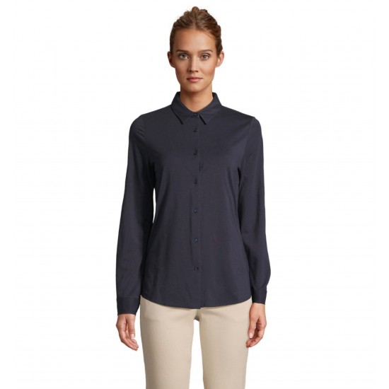 Сорочка жіноча NeoBlu Balthazar нічний синій - 031996033XL