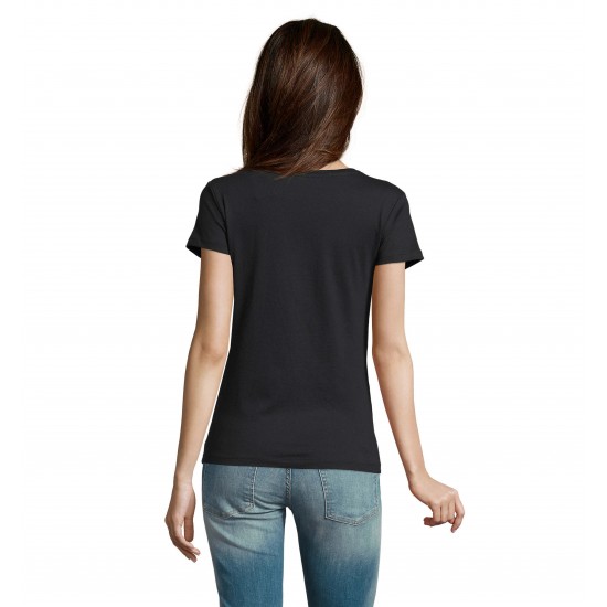 Футболка жіноча RTP Tempo 185 насичений чорний - 03257309XL