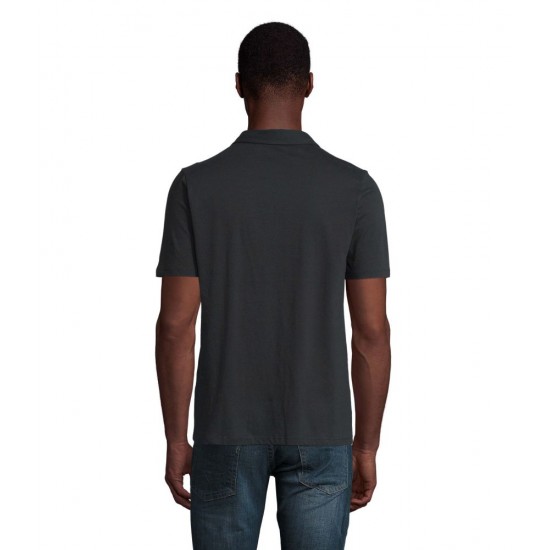 Футболка поло чоловіча NeoBlu Octave насичений чорний - 03572309XXL Футболка поло чоловіча NeoBlu Octave насичений чорний - 03572309XXL