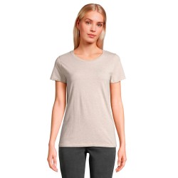 Футболка жіноча SOL'S Crusader бежевий меланж - 03581116XL