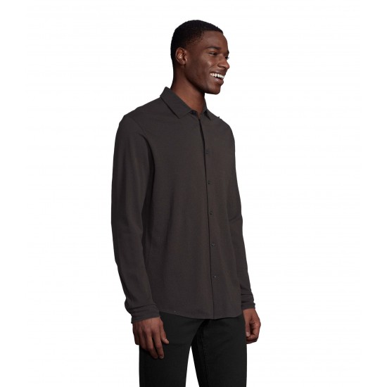 Сорочка чоловіча NeoBlu Basile насичений чорний - 03777309XL