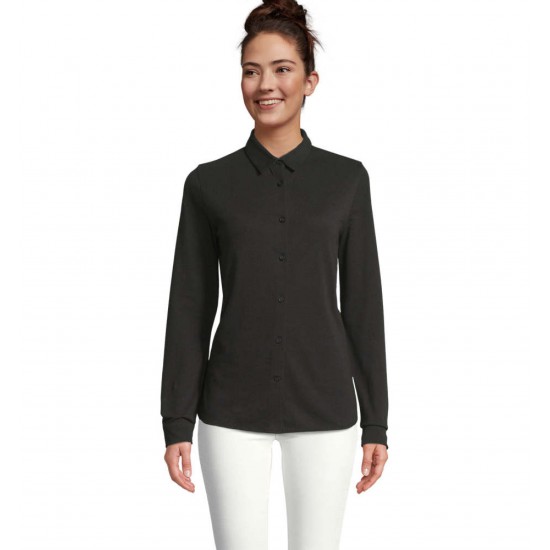 Сорочка жіноча NeoBlu Basile насичений чорний - 03791309L