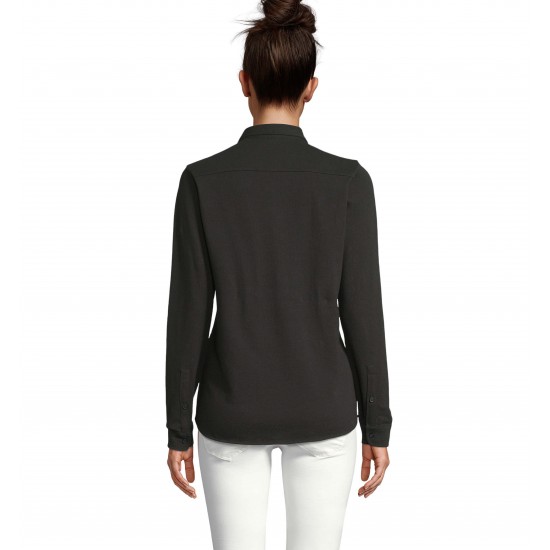 Сорочка жіноча NeoBlu Basile насичений чорний - 03791309L