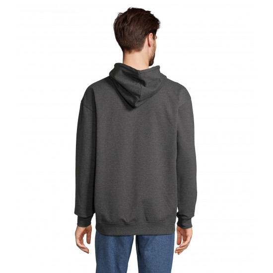 Худі на блискавці SOL'S Carter вугільний меланж - 03812348S Худі на блискавці SOL'S Carter вугільний меланж - 03812348S