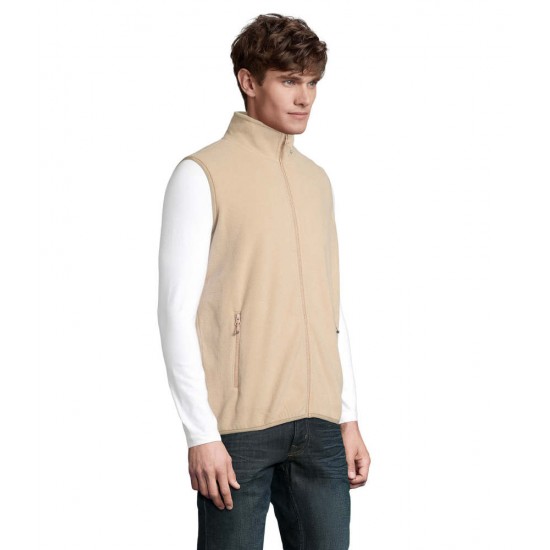 Жилет флісовий SOL'S Factor BW світло-бежевий - 03822123S