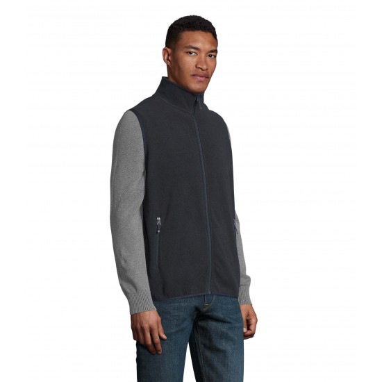 Жилет флісовий SOL'S Factor BW темно-синій - 03822318XXL