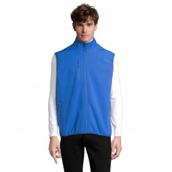 Жилет софтшел чоловічий SOL'S Falcon BW яскраво-синій - 038252414XL