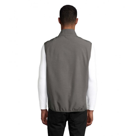 Жилет софтшел чоловічий SOL'S Falcon BW вугільно-сірий - 03825370M