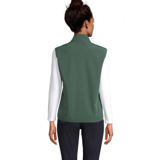 Жилет софтшел жіночий SOL'S Falcon BW лісова зелень - 03826266S