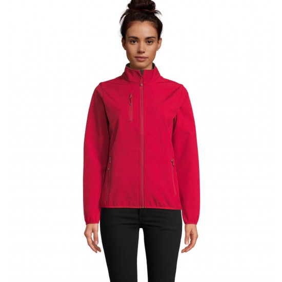 Куртка софтшел жіноча SOL'S Falcon перцево-червоний - 03828162L