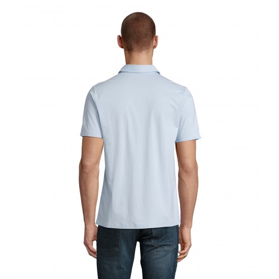 Футболка поло чоловіча NeoBlu Relax Oscar блідо-блакитний - 03933601L