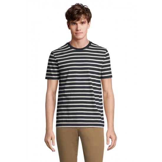 Футболка SOL'S Legend темно-синій/пастельний - 03981538XL