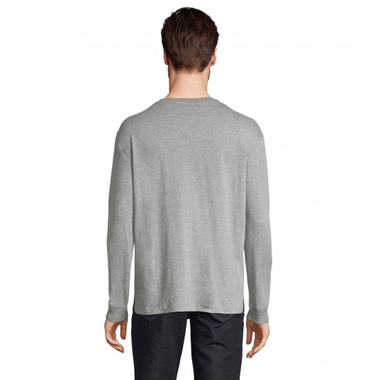 Лонгслів SOL'S Pioneer LSL сірий меланж - 03982350XS