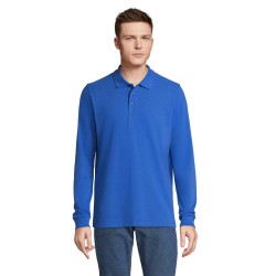 Лонгслів поло SOL'S Prime LSL яскраво-синій - 039832413XL