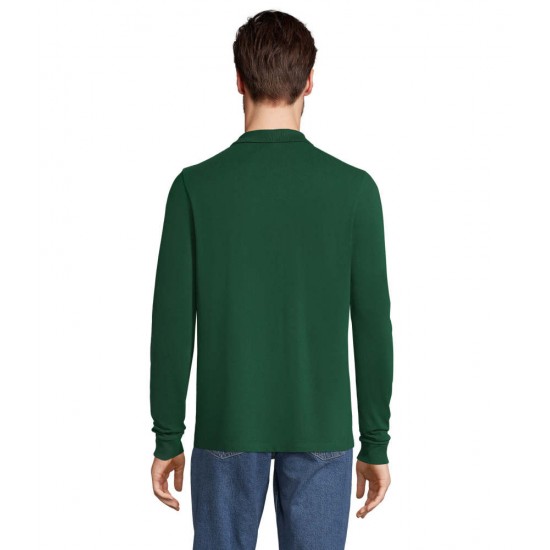 Лонгслів поло SOL'S Prime LSL темно-зелений - 039832643XL Лонгслів поло SOL'S Prime LSL темно-зелений - 039832643XL